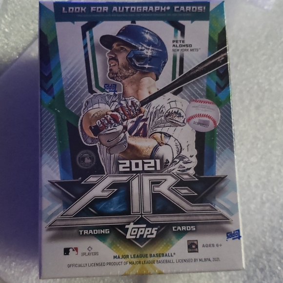 2021 Topps Fire trading cards